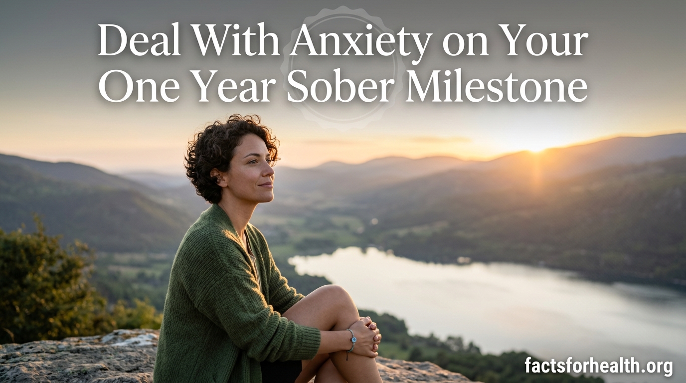 Deal With Anxiety on Your One Year Sober Milestone