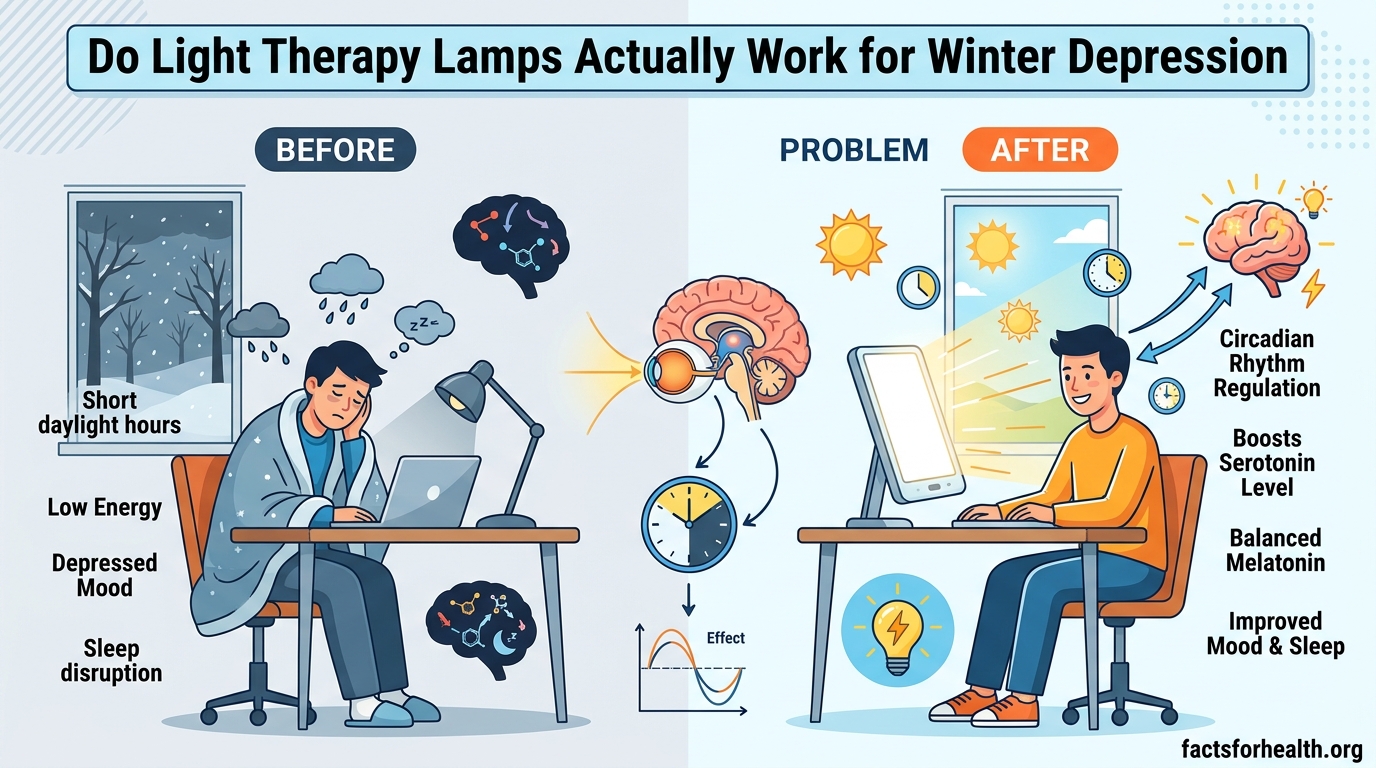 Do Light Therapy Lamps Actually Work for Winter Depression