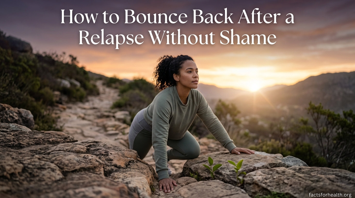 How to Bounce Back After a Relapse Without Shame
