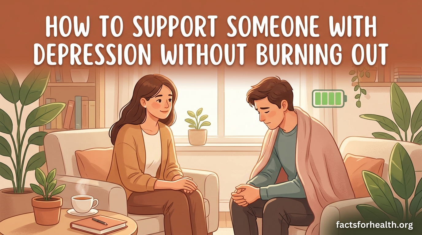 How to Support Someone With Depression Without Burning Out
