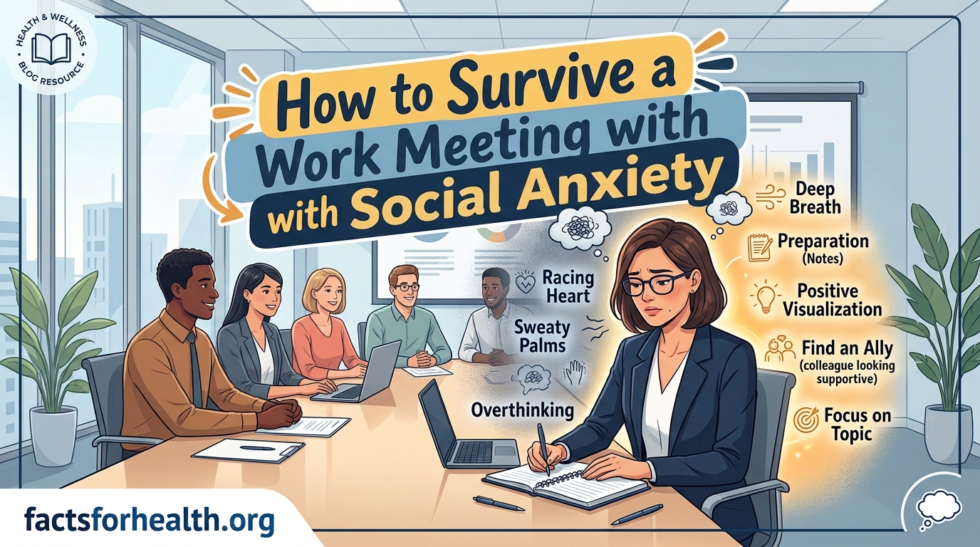 How to Survive a Work Meeting with Social Anxiety