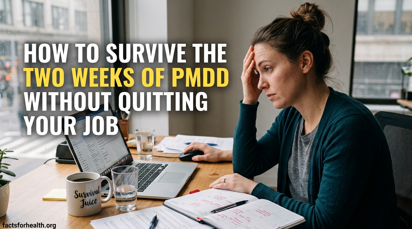 How to Survive the Two Weeks of PMDD Without Quitting Your Job