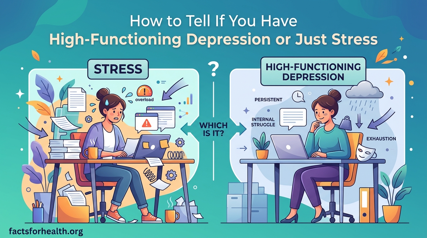How to Tell If You Have High-Functioning Depression or Just Stress