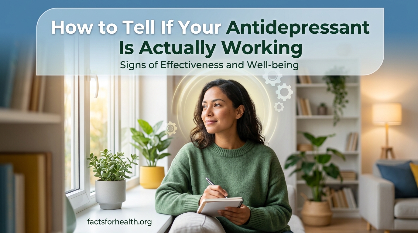 How to Tell If Your Antidepressant Is Actually Working