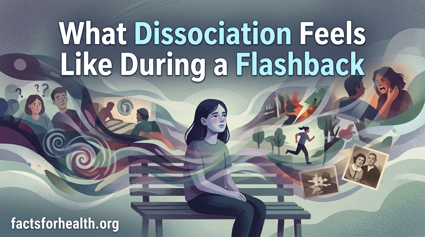 What Dissociation Feels Like During a Flashback