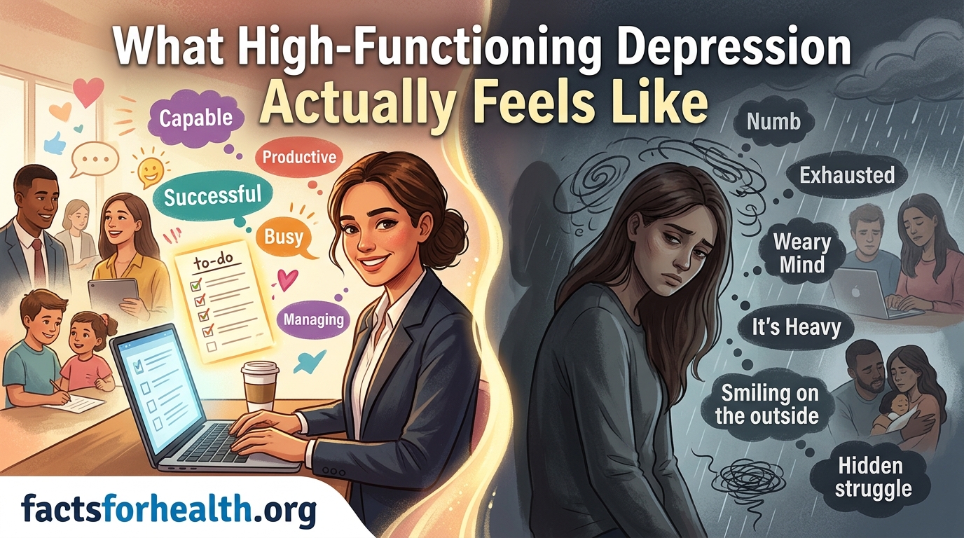 What High-Functioning Depression Actually Feels Like