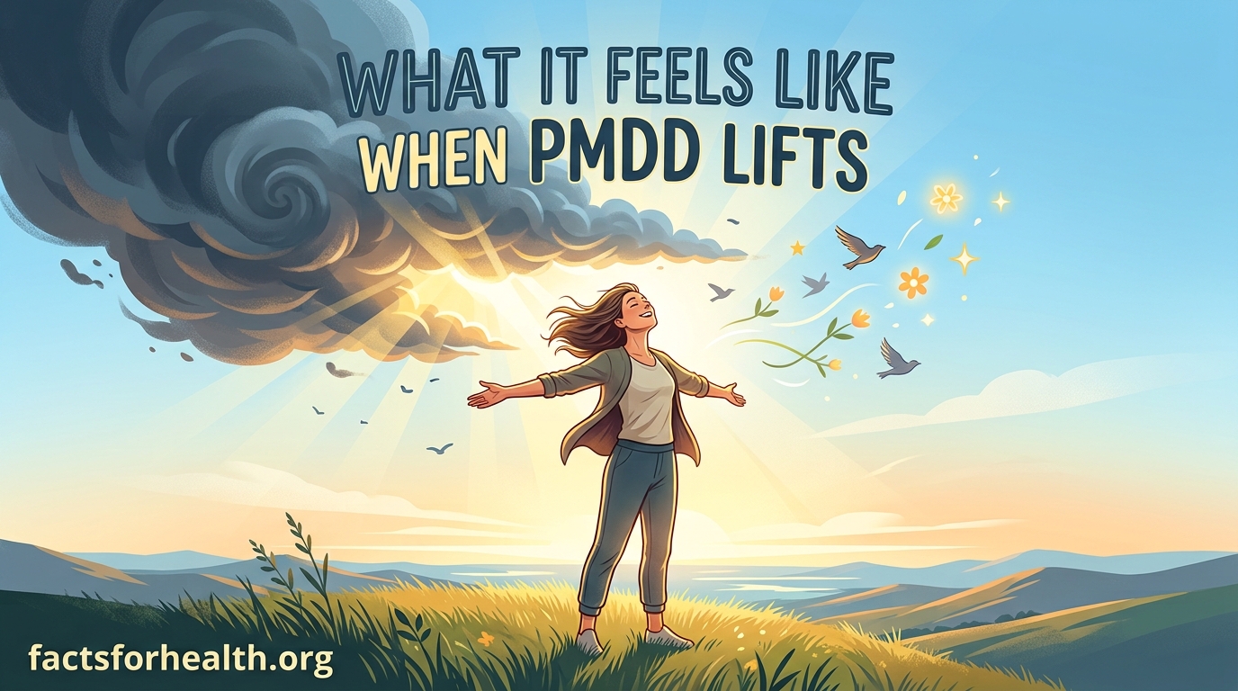 What It Feels Like When PMDD Lifts