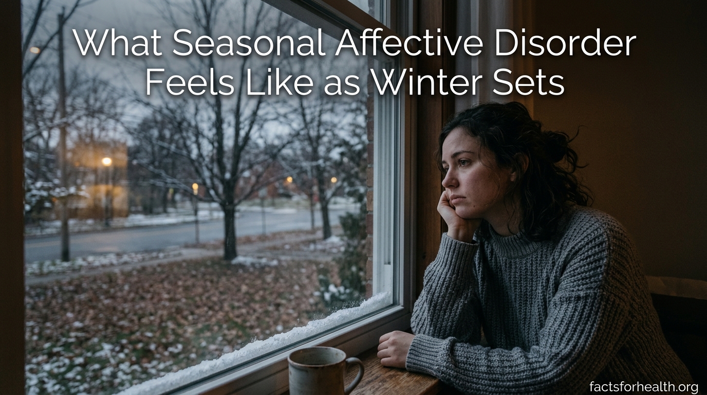 What Seasonal Affective Disorder Feels Like as Winter Sets