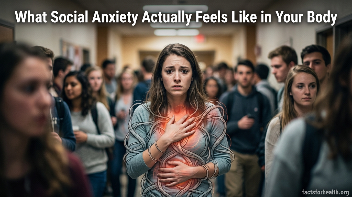 What Social Anxiety Actually Feels Like in Your Body
