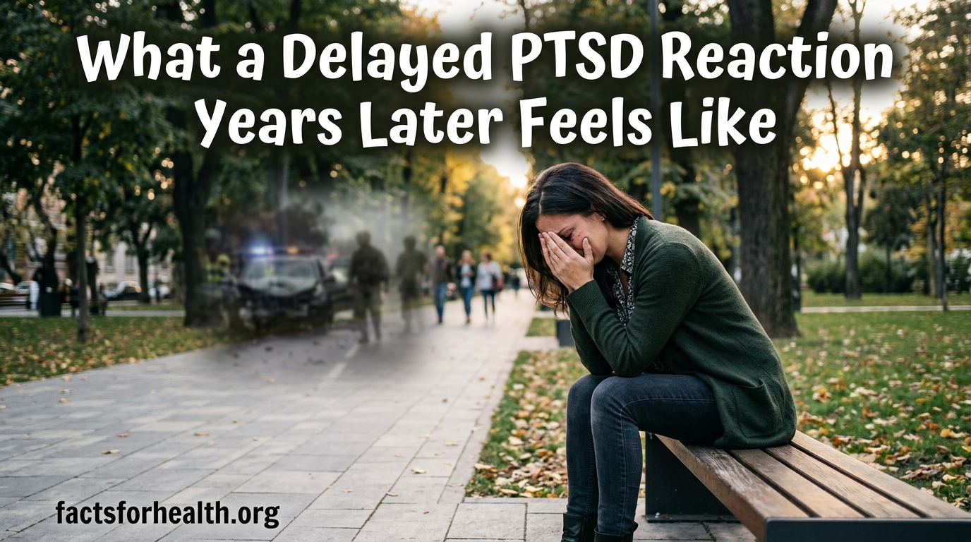 What a Delayed PTSD Reaction Years Later Feels Like