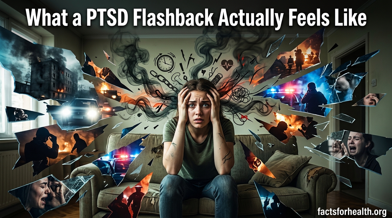What a PTSD Flashback Actually Feels Like