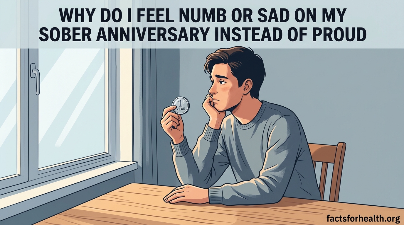 Why Do I Feel Numb or Sad on My Sober Anniversary Instead of Proud