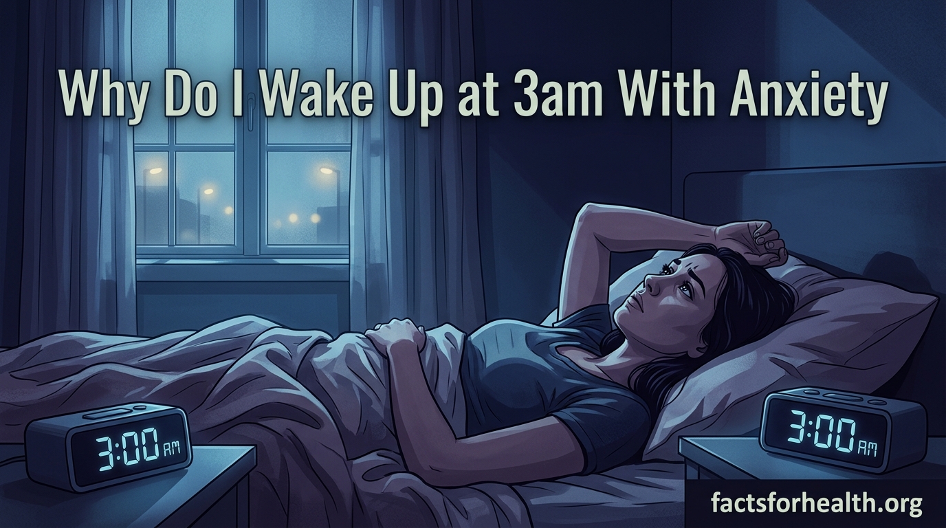 Why Do I Wake Up at 3am With Anxiety