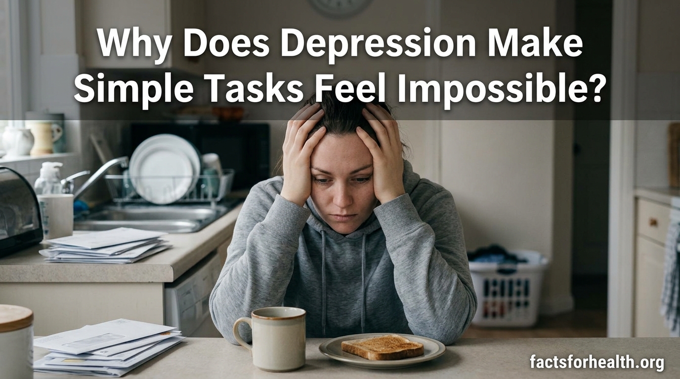 Why Does Depression Make Simple Tasks Feel Impossible