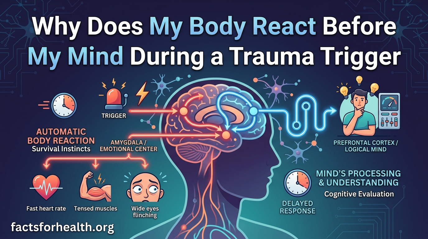 Why Does My Body React Before My Mind During a Trauma Trigger