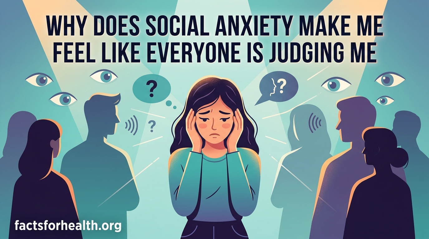 Why Does Social Anxiety Make Me Feel Like Everyone Is Judging Me