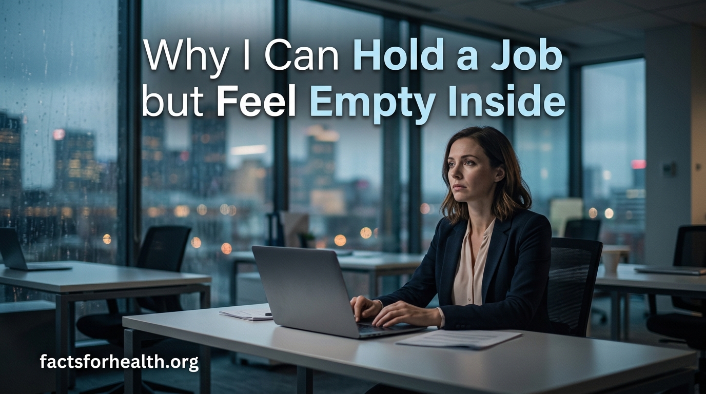 Why I Can Hold a Job but Feel Empty Inside