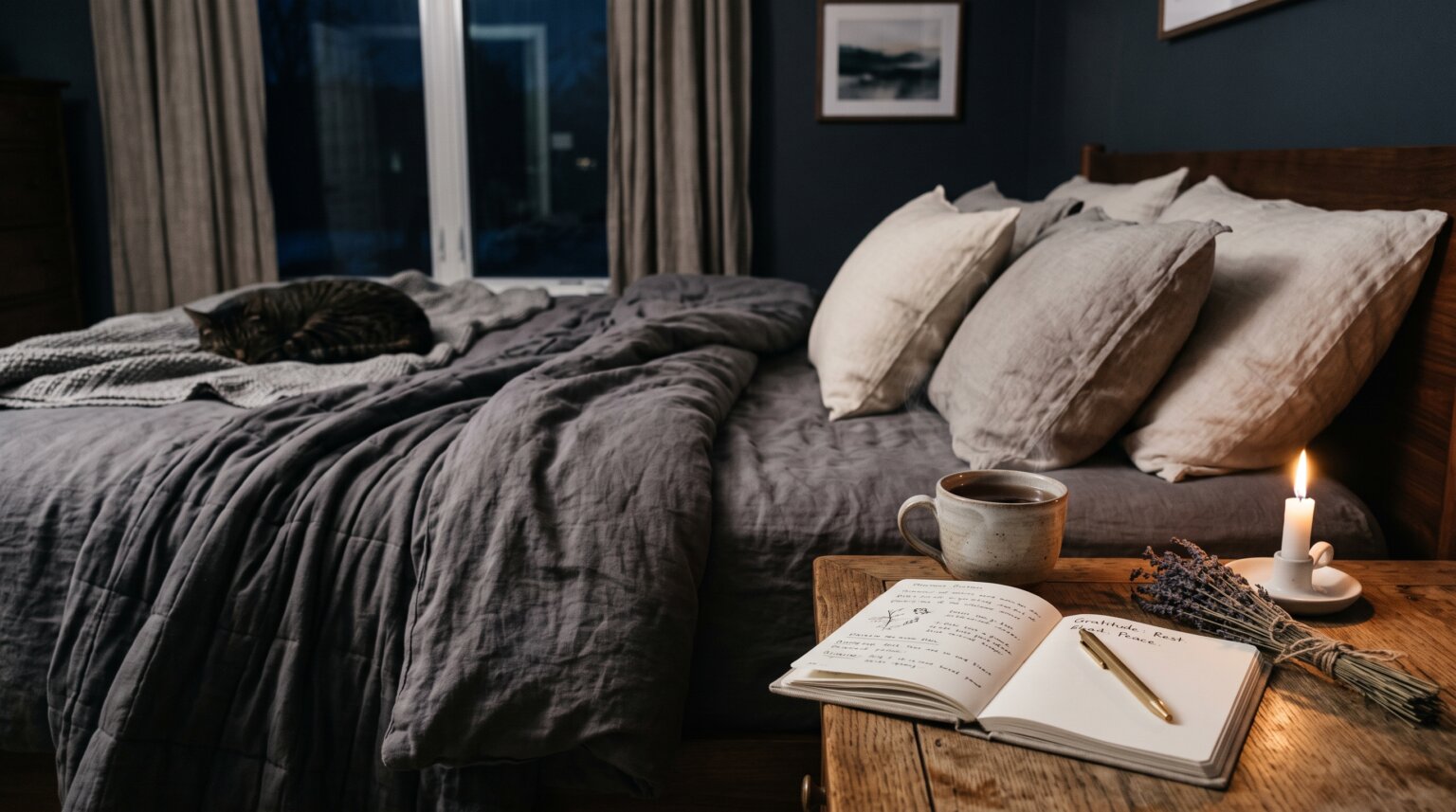 How to build a calming bedtime routine for an anxious mind