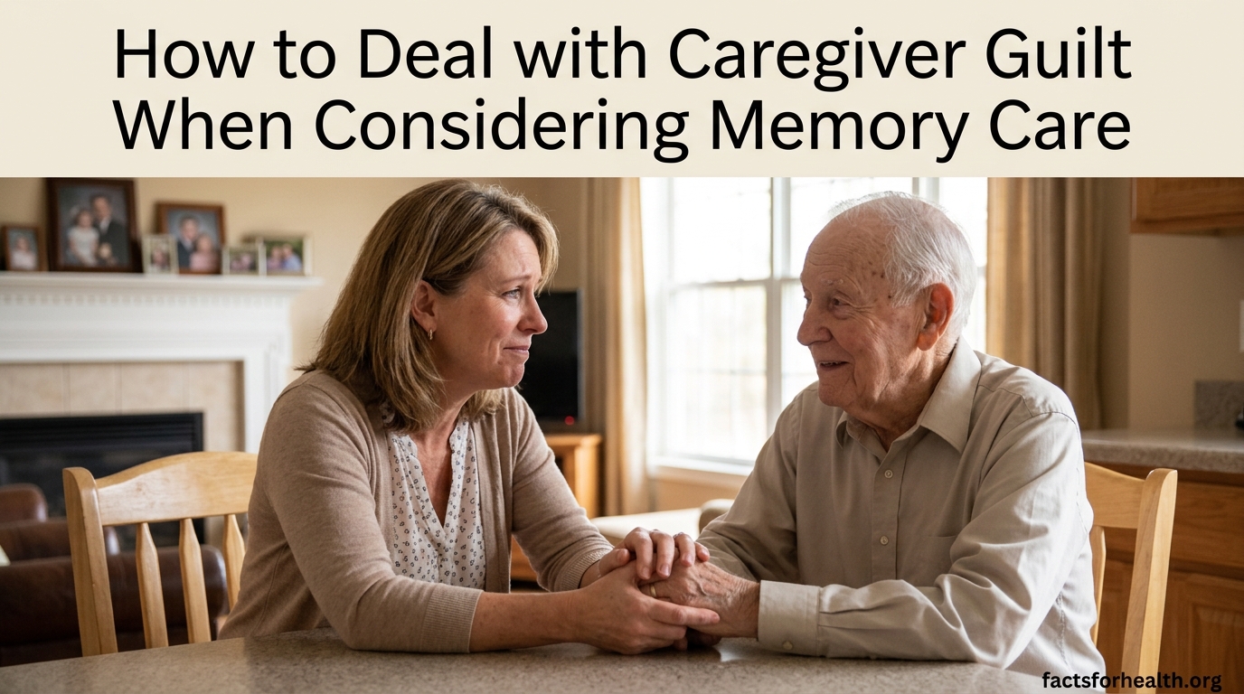 How to Deal with Caregiver Guilt When Considering Memory Care