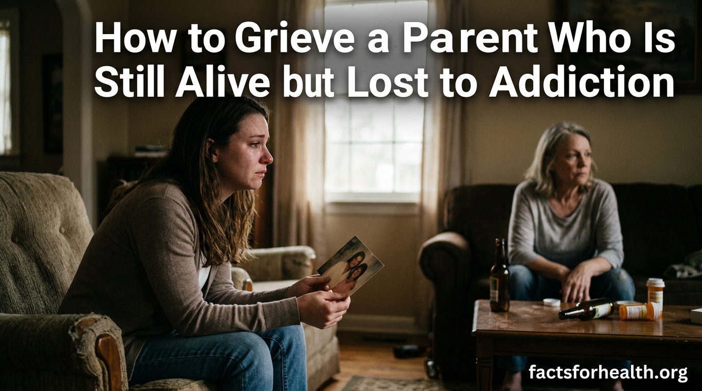 How to Grieve a Parent Who Is Still Alive but Lost to Addiction