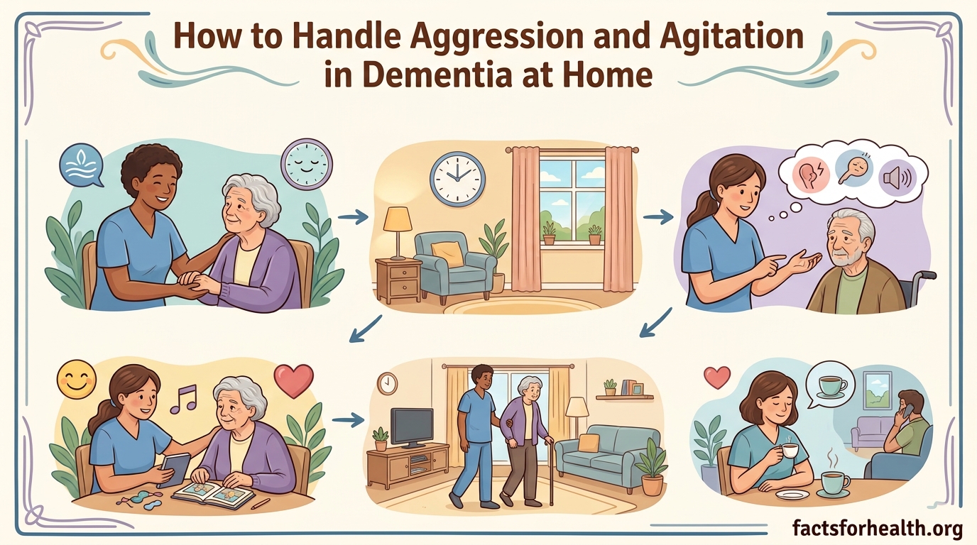 How to Handle Aggression and Agitation in Dementia at Home