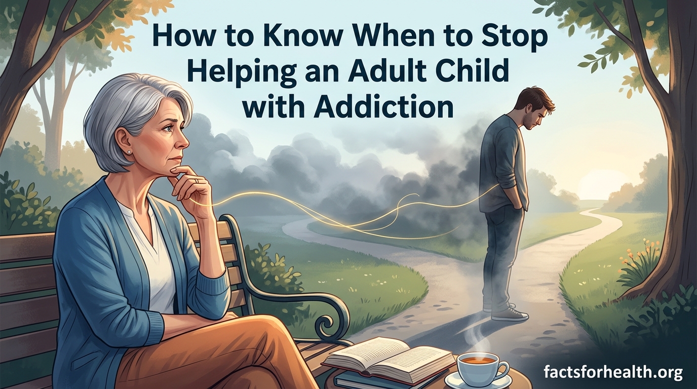 How to Know When to Stop Helping an Adult Child with Addiction