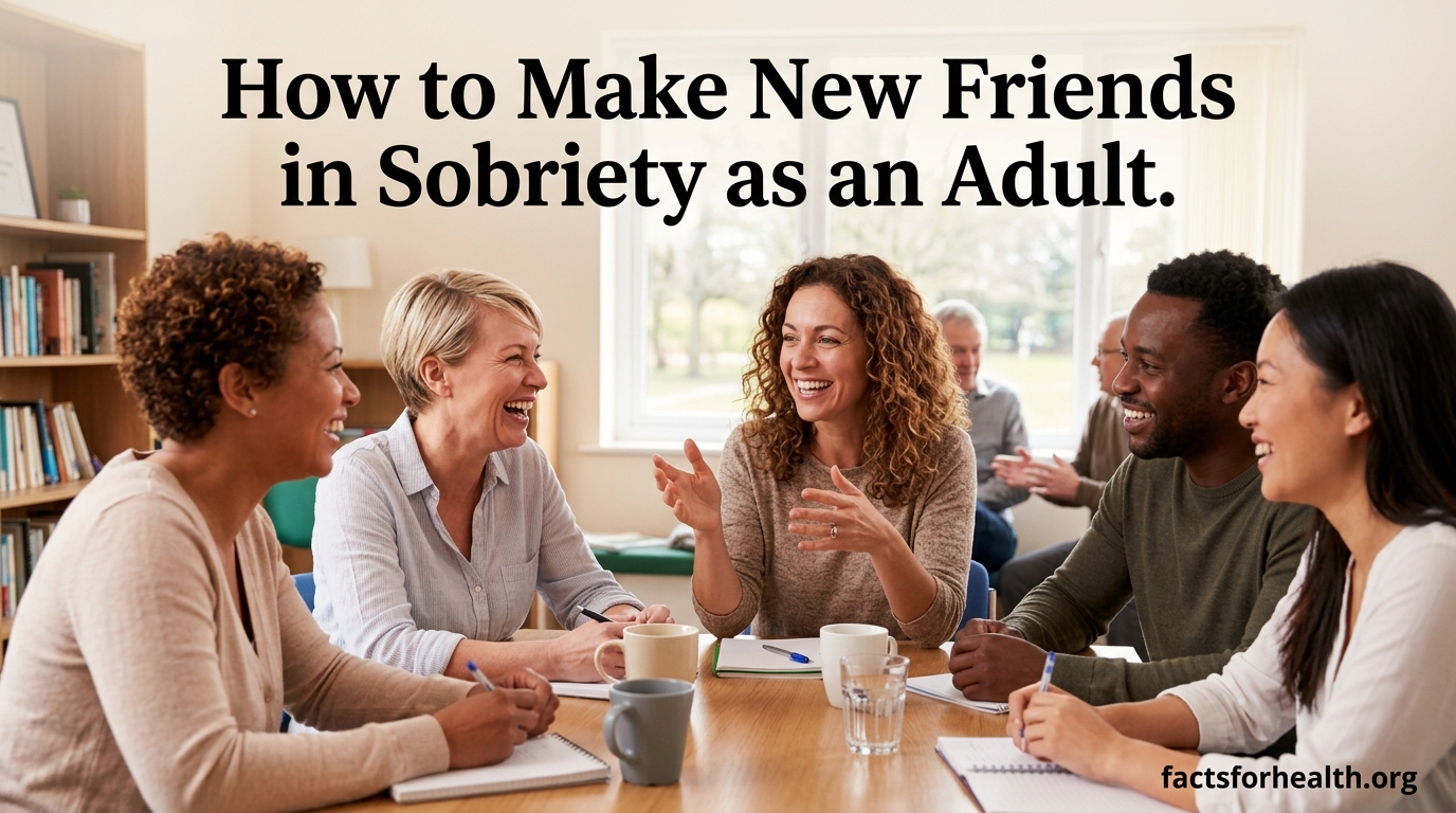 How to Make New Friends in Sobriety as an Adult