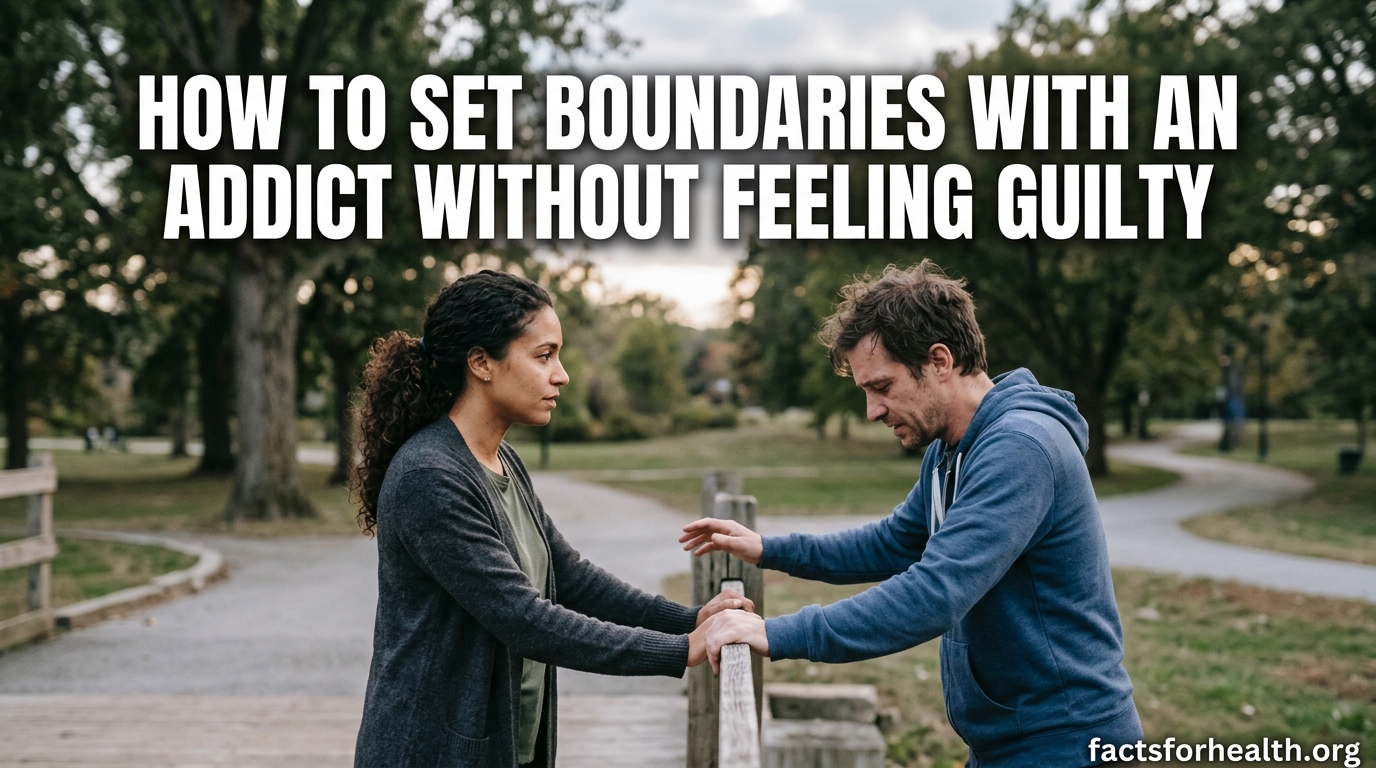 How to Set Boundaries With an Addict Without Feeling Guilty
