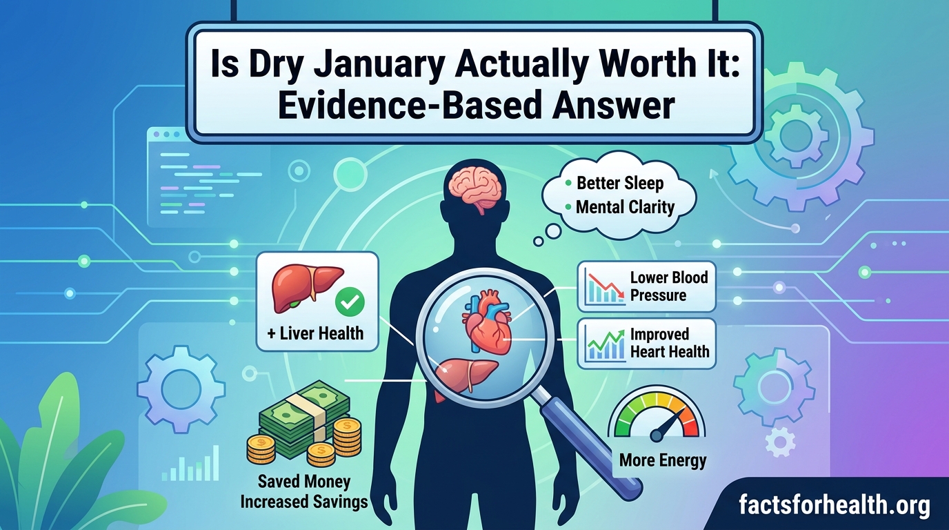 Is Dry January Actually Worth It Evidence-Based Answer