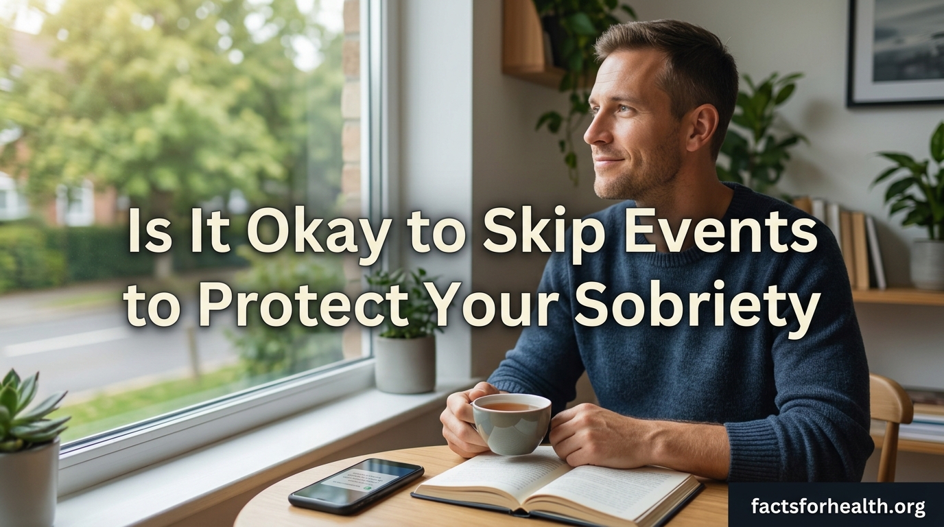 Is It Okay to Skip Events to Protect Your Sobriety