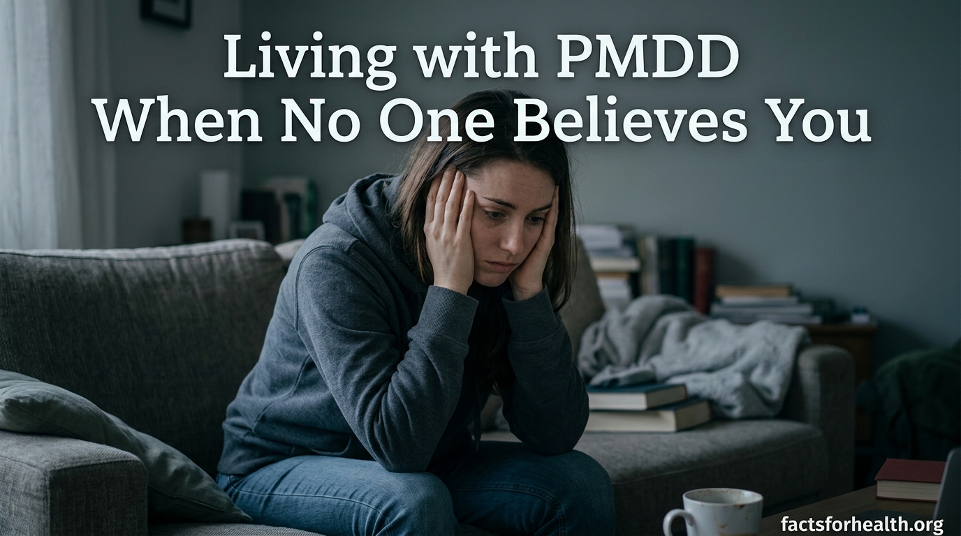Living with PMDD When No One Believes You