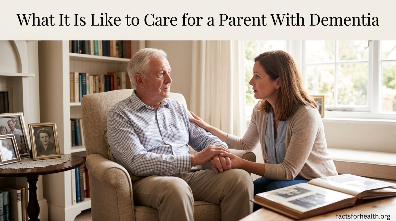 What It Is Like to Care for a Parent With Dementia