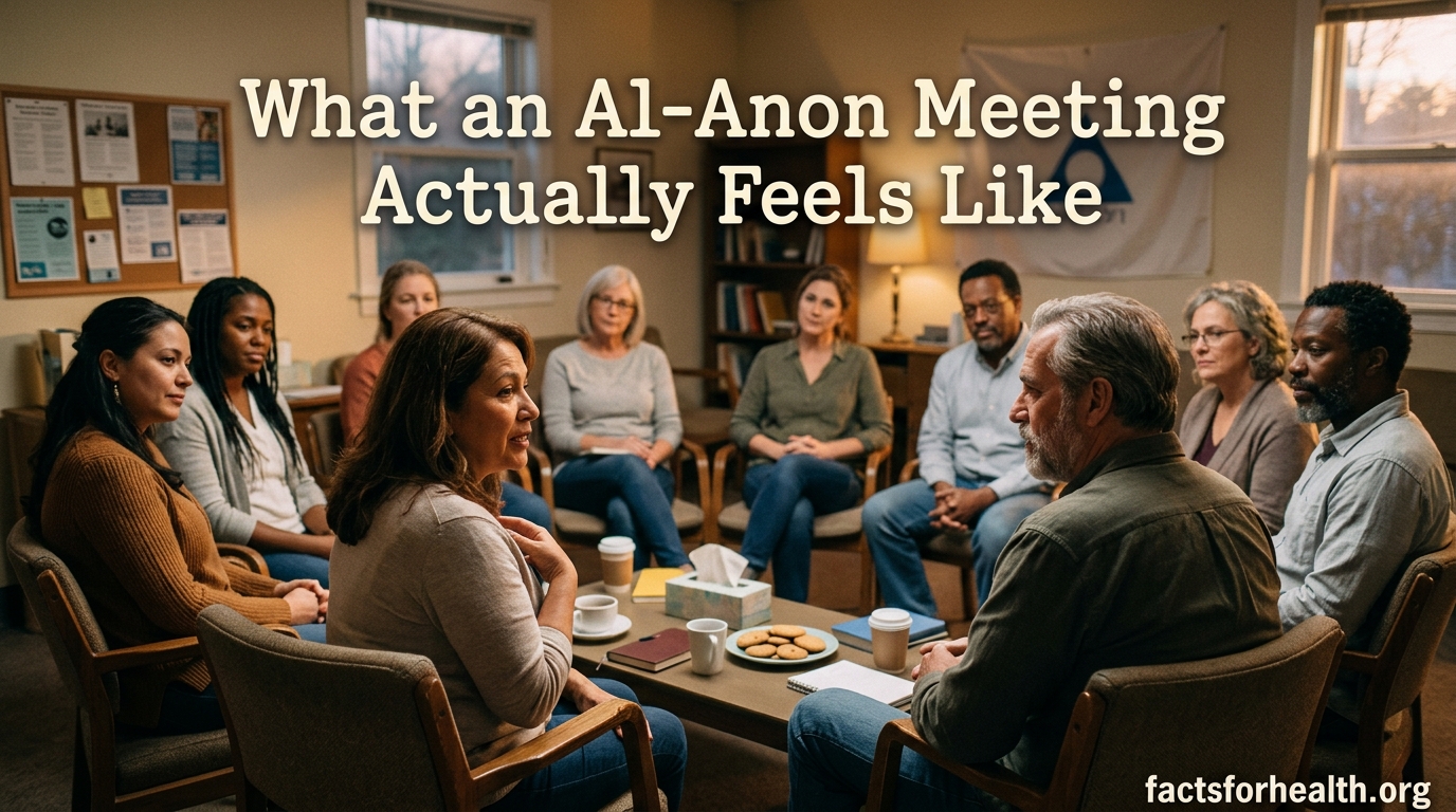 What an Al-Anon Meeting Actually Feels Like