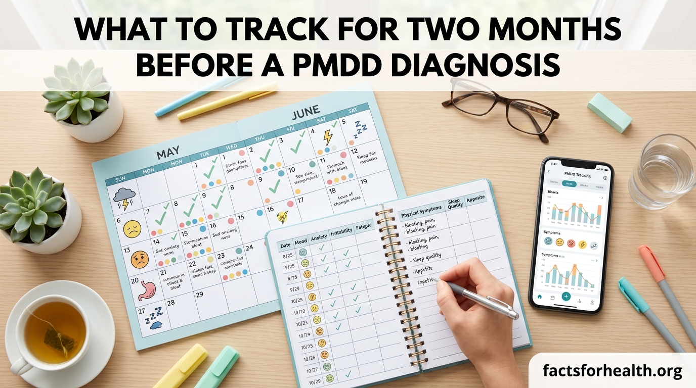 What to Track for Two Months Before a PMDD Diagnosis