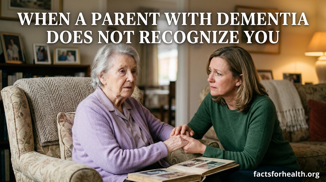 When a Parent With Dementia Does Not Recognize You