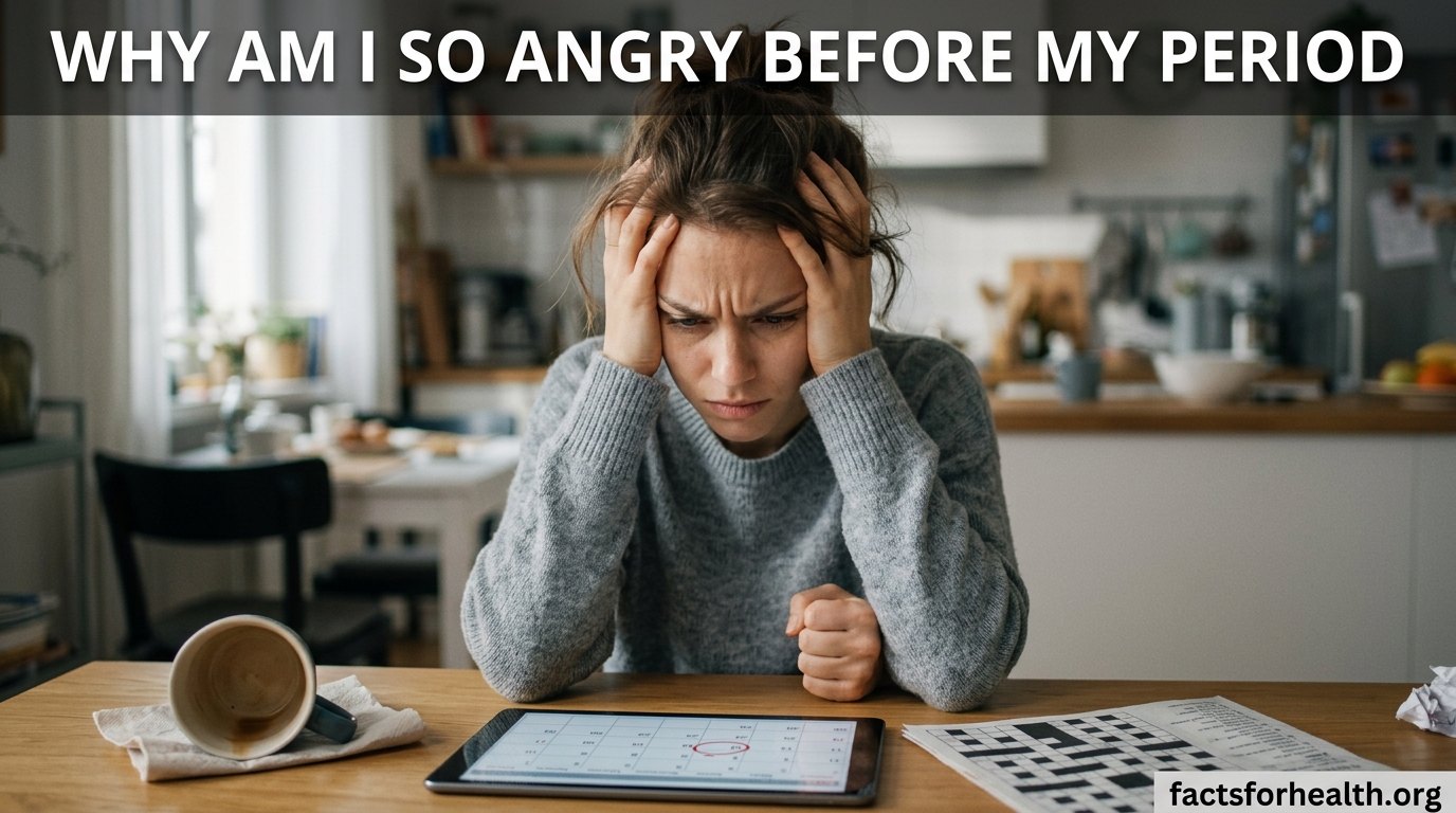 Why Am I So Angry Before My Period