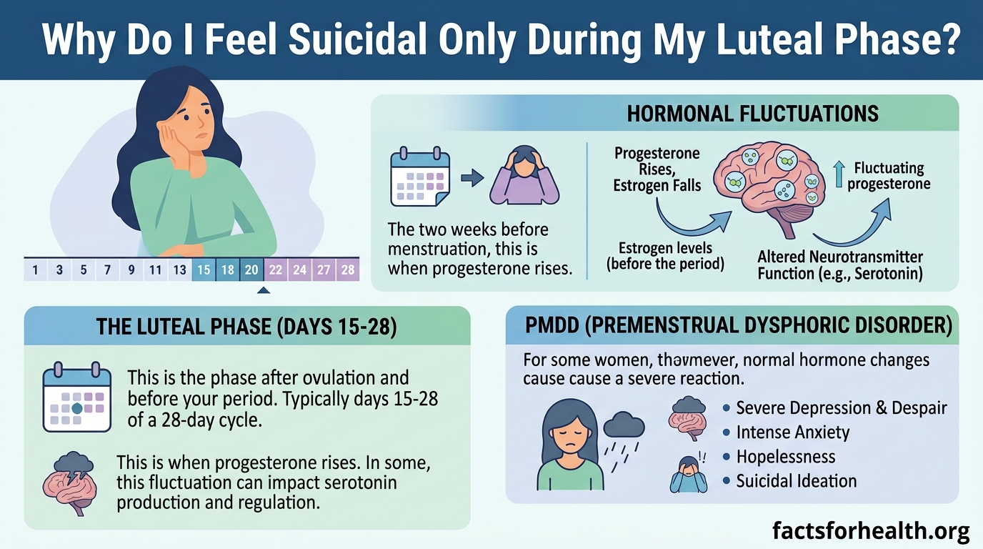 Why Do I Feel Suicidal Only During My Luteal Phase