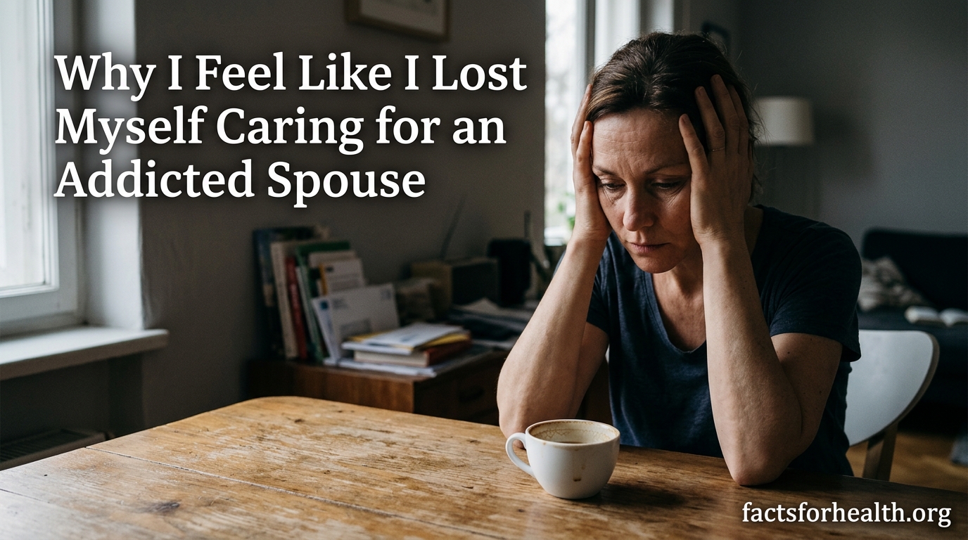 Why I Feel Like I Lost Myself Caring for an Addicted Spouse