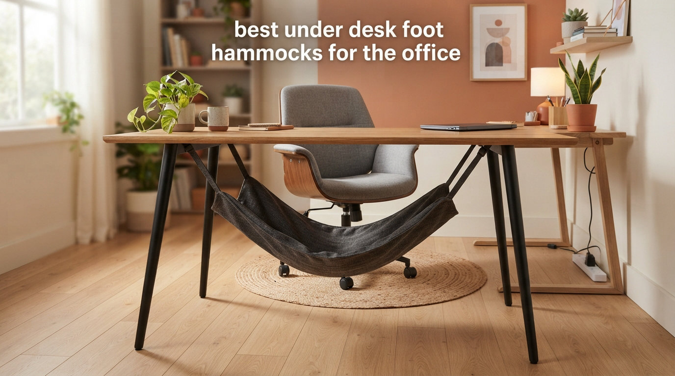 best under desk foot hammocks for the office