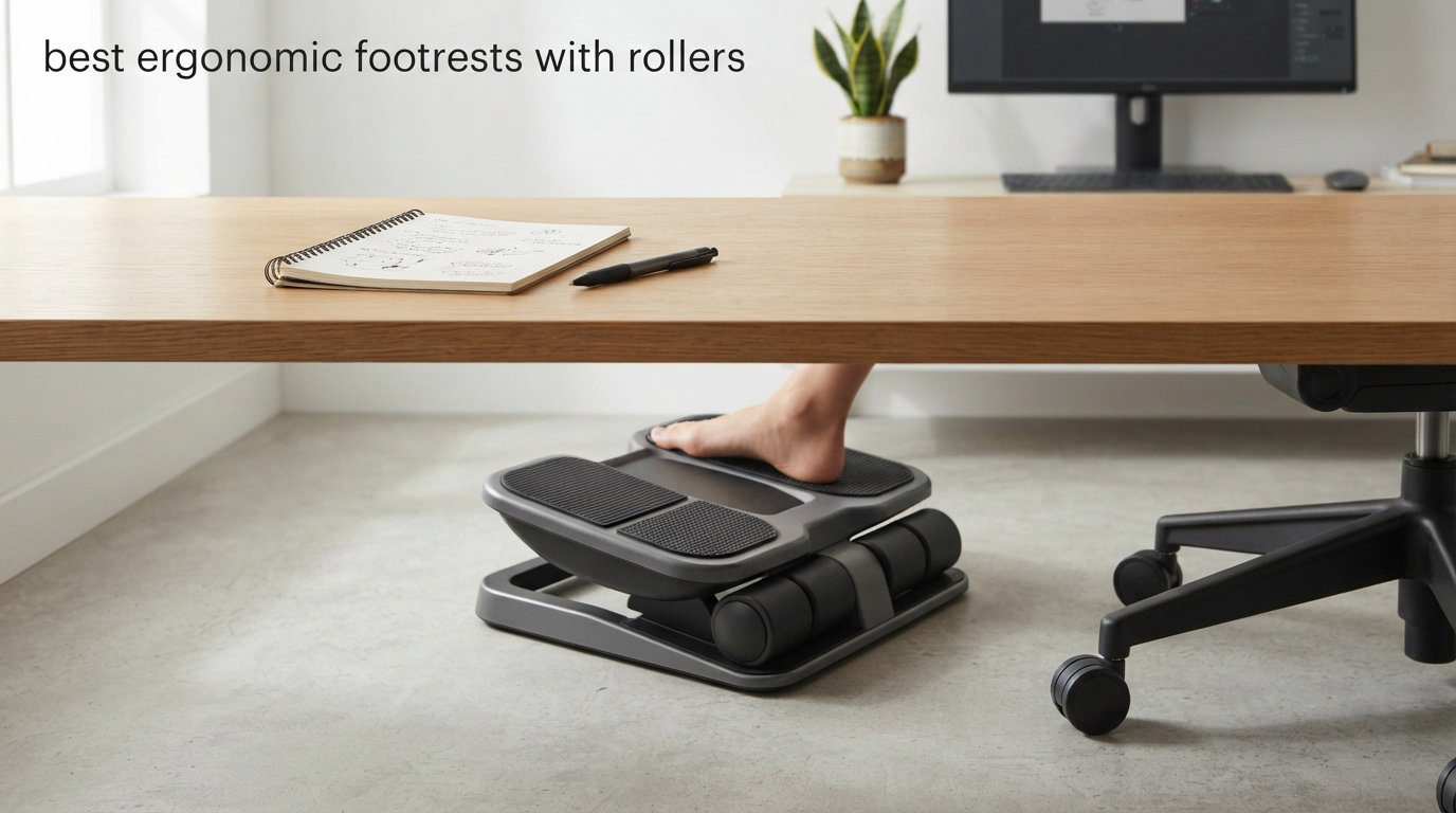 best ergonomic footrests with rollers