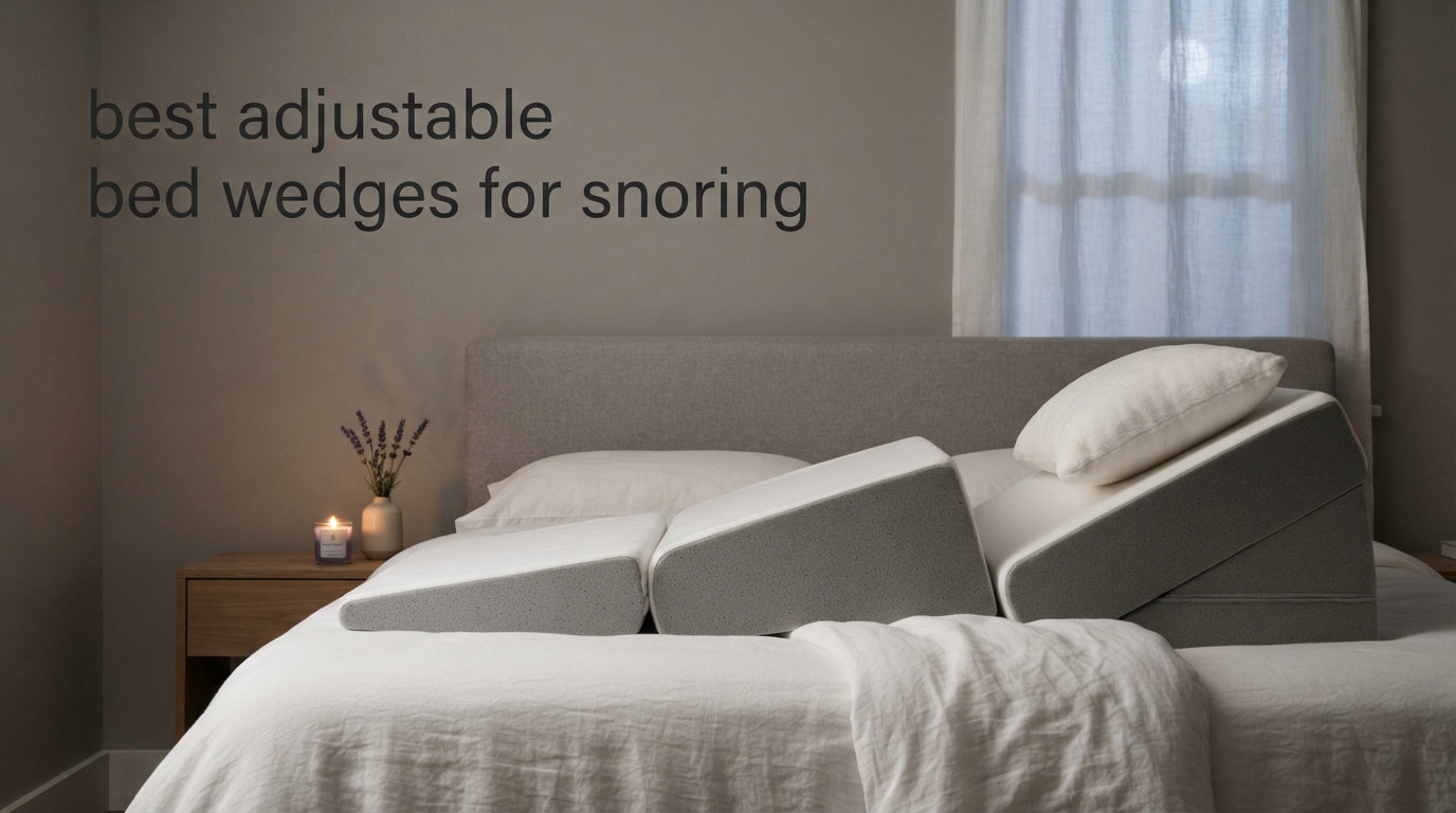 best adjustable bed wedges for snoring