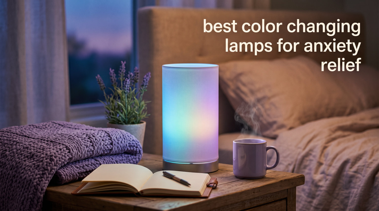 best color changing lamps for anxiety relief