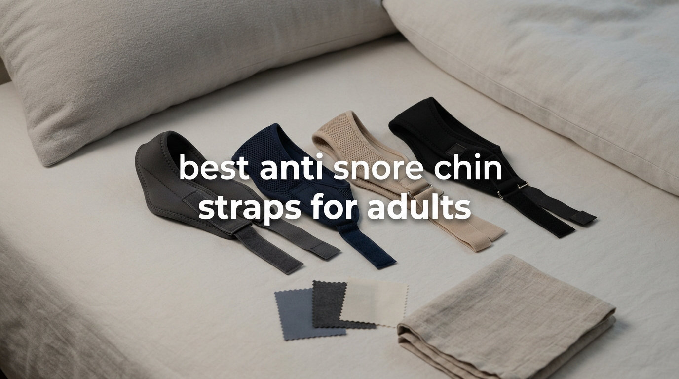 best anti snore chin straps for adults