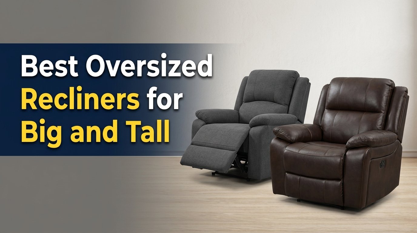 best oversized recliners for big and tall