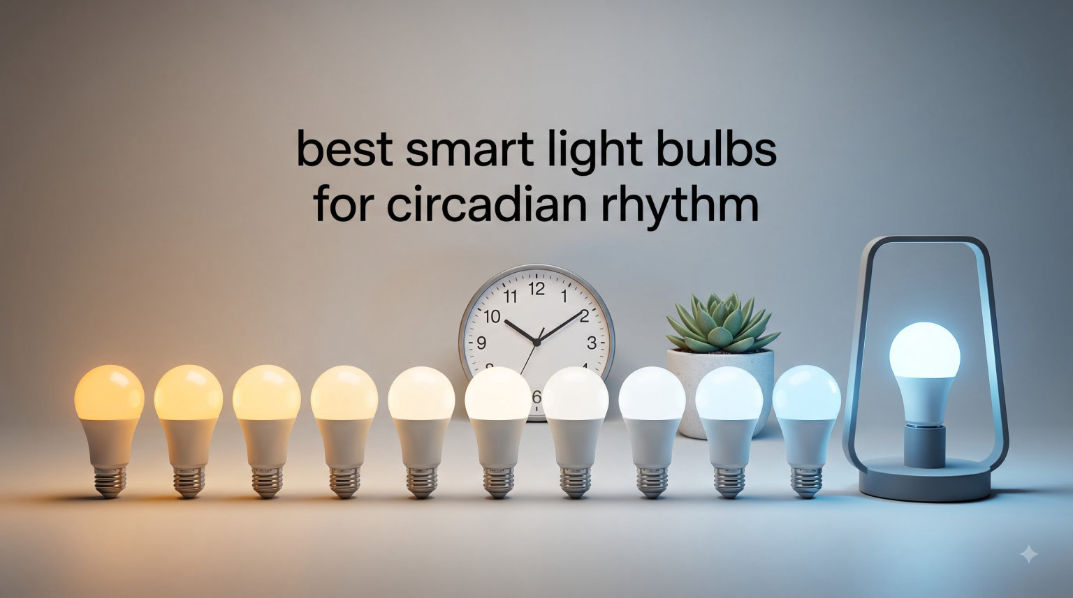 best smart light bulbs for circadian rhythm