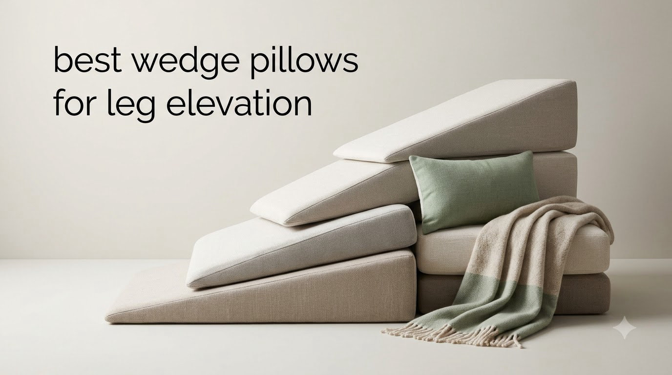 best wedge pillows for leg elevation