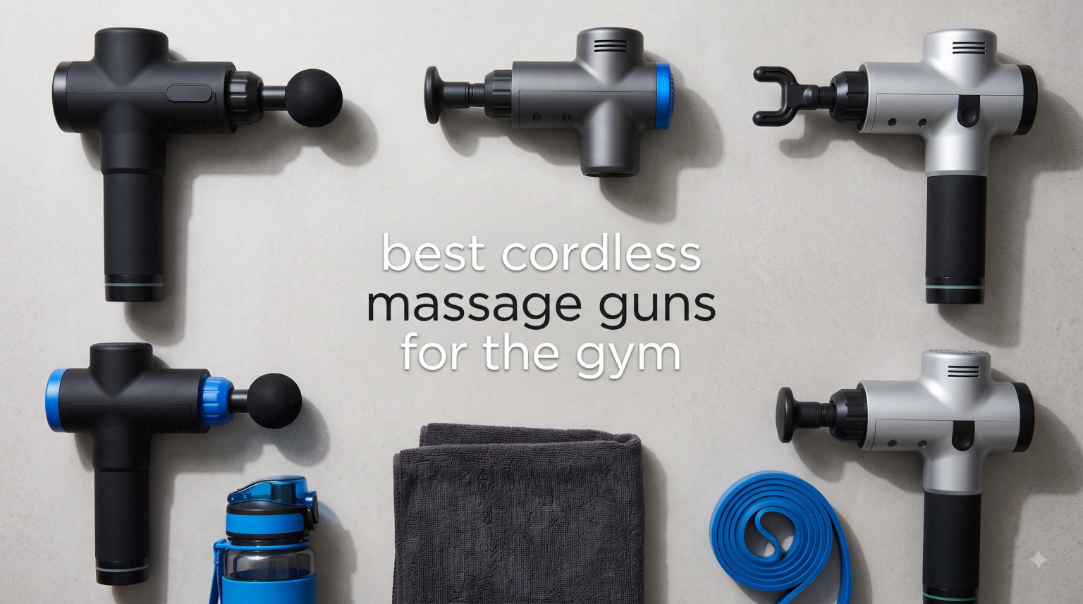 best cordless massage guns for the gym