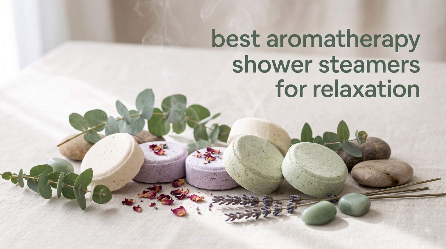 best aromatherapy shower steamers for relaxation