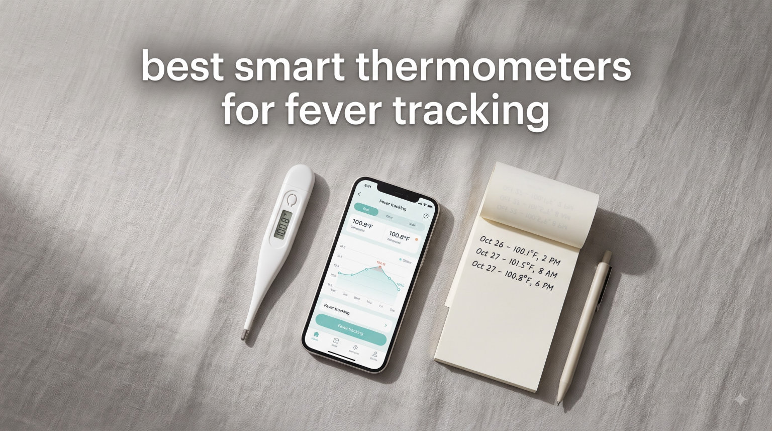 best smart thermometers for fever tracking