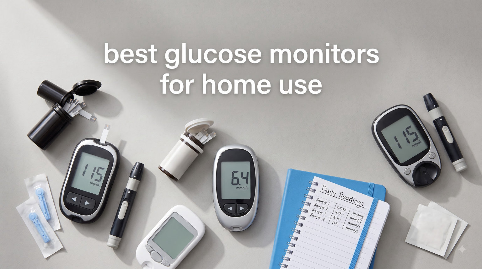 best glucose monitors for home use